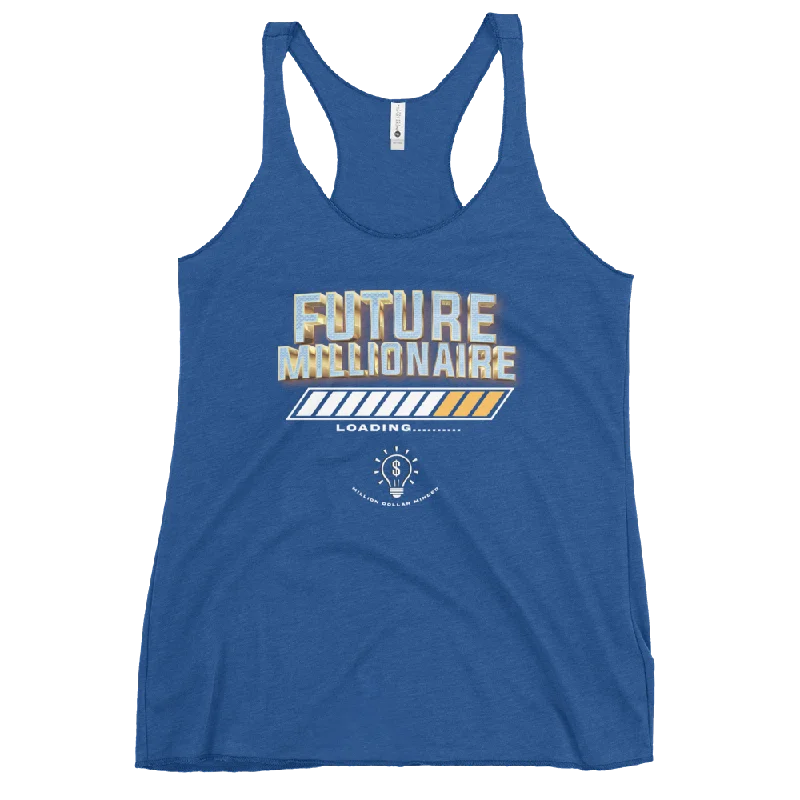 Future Millionaire Women's Racerback Tank Top