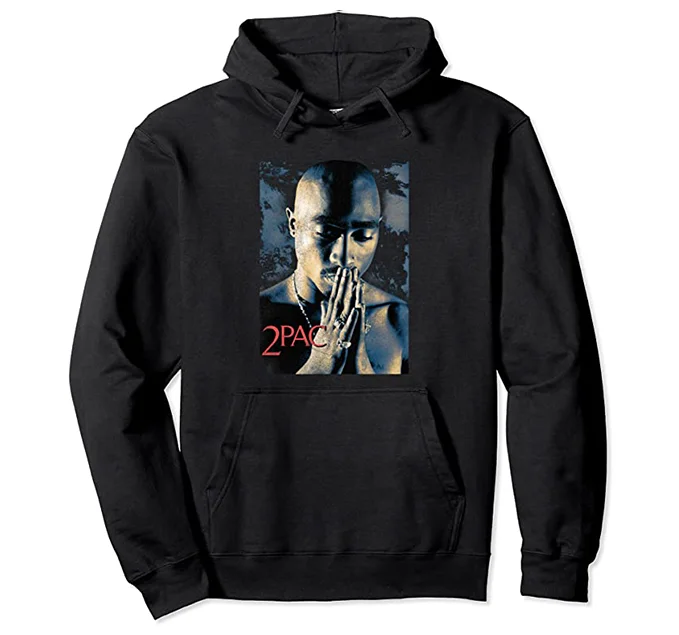 Tupac Prayer Hands Hoodie